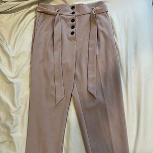 Dynamite Mauve High-Waist Dress Pants - Size 4